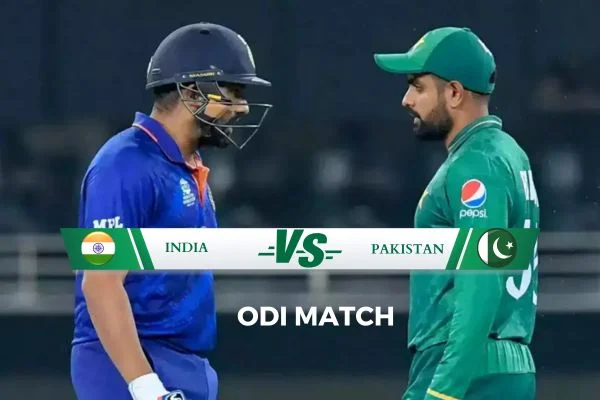 Pakistan National Cricket Team vs India National Cricket Team Match Scorecard