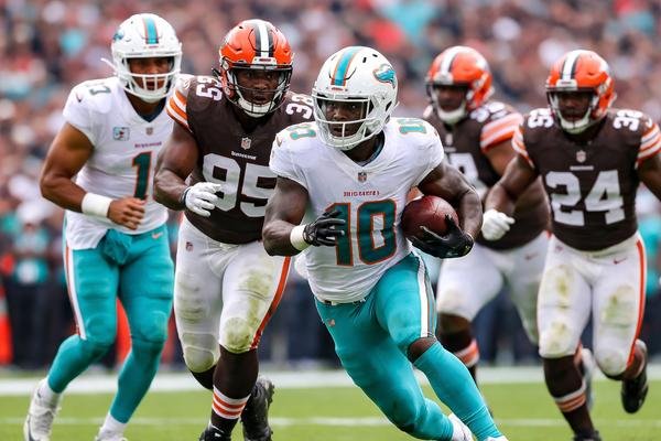 Cleveland Browns vs Miami Dolphins Match Player Stats